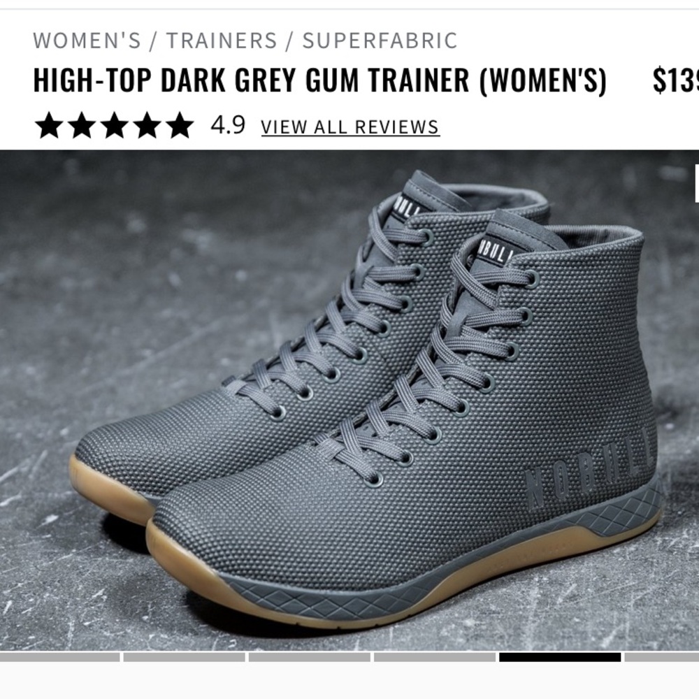NoBull Dark Grey High Tops
